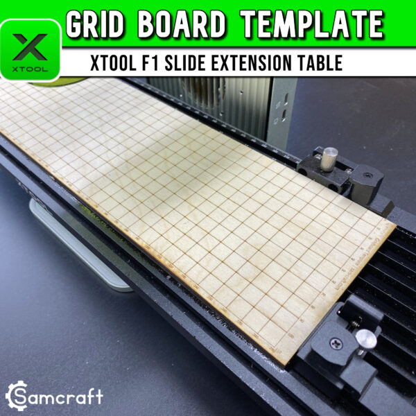 Grid Board Template - xTool F1 Slide Extension - Image 5